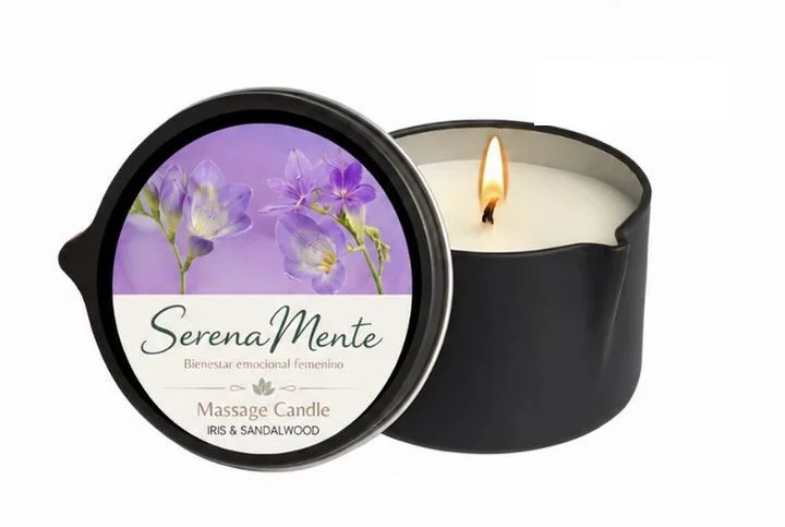 Vela de masaje aromática Serena Mente